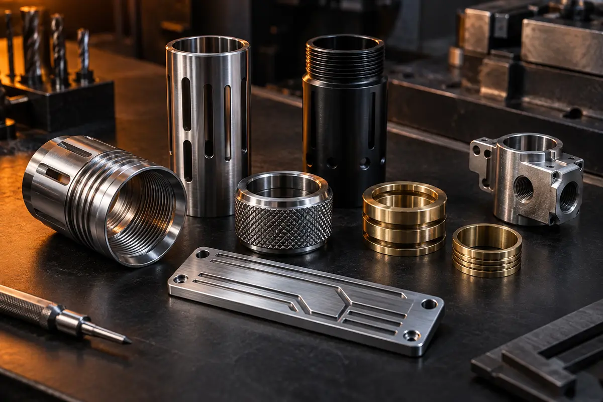 Precision CNC machining capabilities for custom prop and saber components