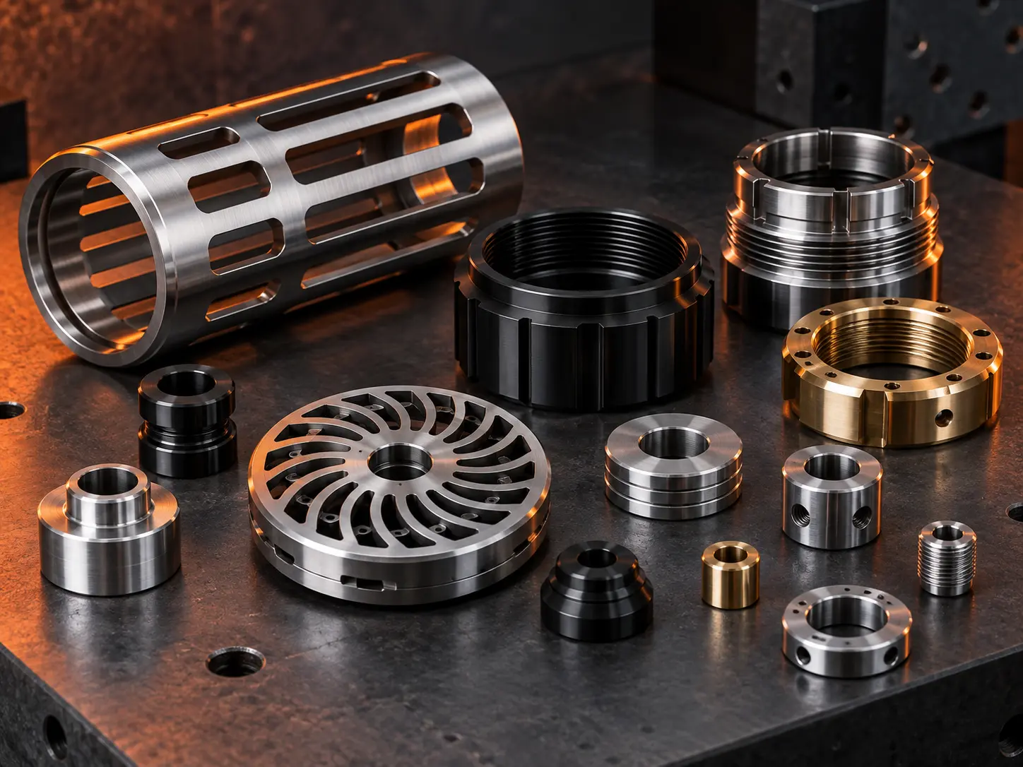 Precision metal components for custom prop projects