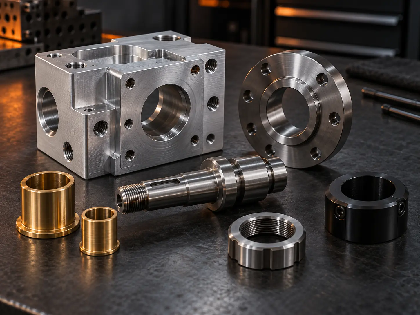 Specialty and mechanical CNC machined metal parts